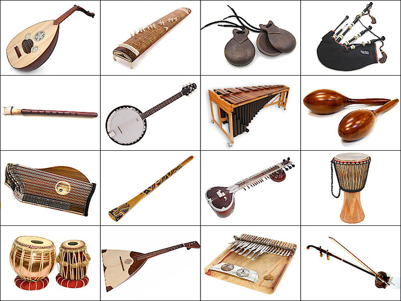 Музыкальные инструменты стран мира